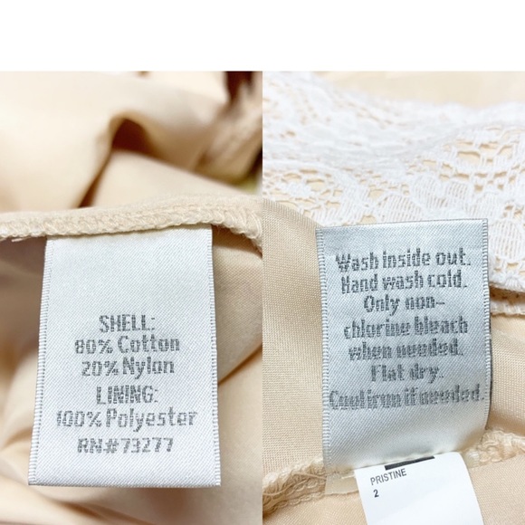 LC LAUREN CONRAD Plus Ivory Crochet Lace Bohemian Shorts | Sizes 14 & 16 NWT - Picture 8 of 8